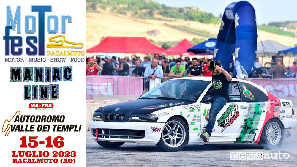 Locandina Motorfest Racalmuto 2023