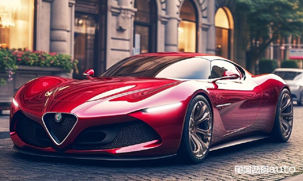 nuova supercar Alfa Romeo