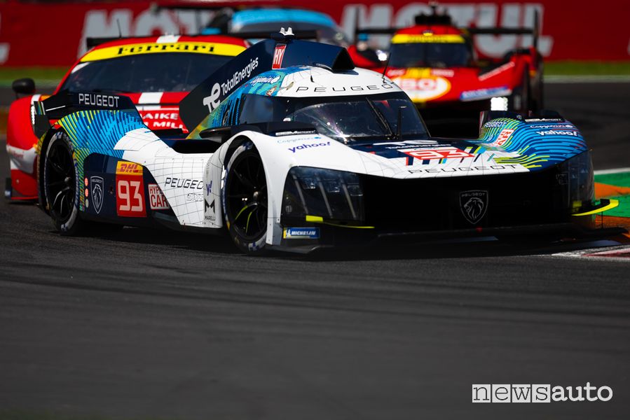 WEC 6 Ore di Monza 2023 Peugeot 9X8 #93 3^ classificata