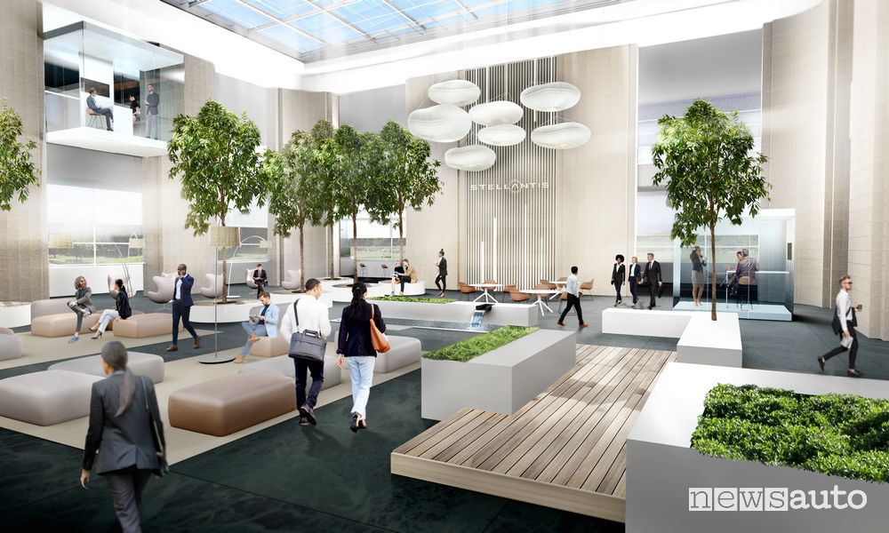 Come sarà l'ambiente di lavoro Stellantis del grEEn Campus di Mirafiori