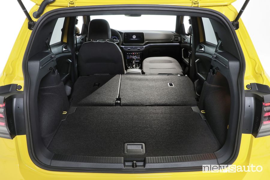 Nuova Volkswagen T-Cross bagagliaio
