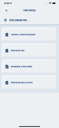 APP ACI SPACE per ricordare la scadenza del bollo auto