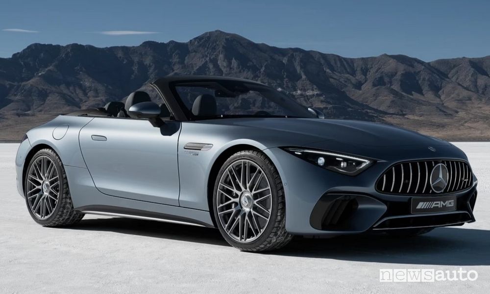 Mercedes-AMG SL 55 Tribute Edition Blu Costa Azzurra