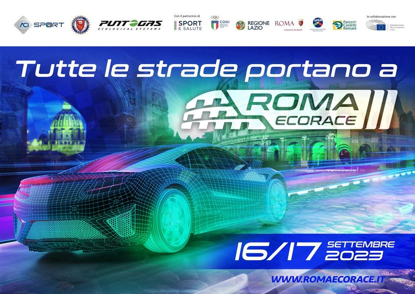Locandina Roma Eco Race 2023