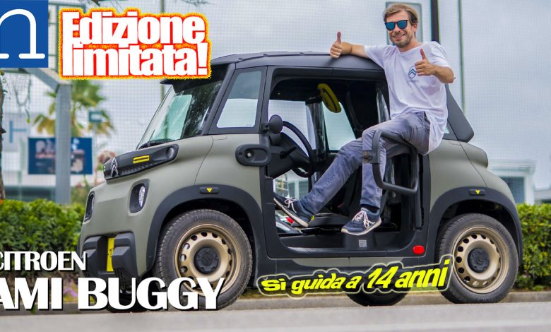 Citroen AMI Buggy come va video prova
