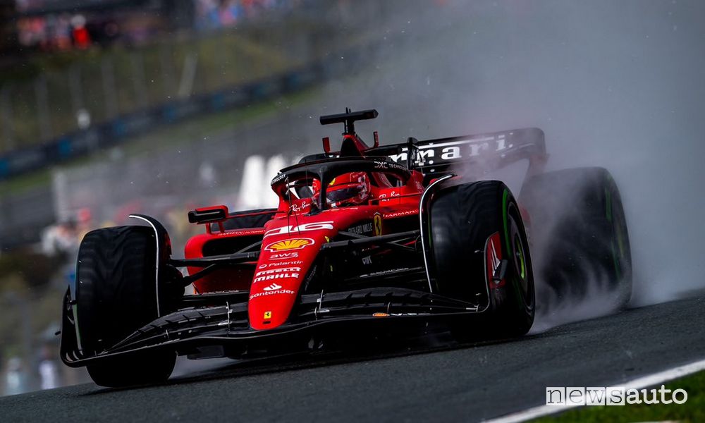 Qualifiche pole position Olanda Formula 1 Charles Leclerc