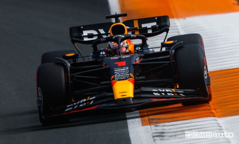 Qualifiche F1 Olanda 2023, griglia di partenza