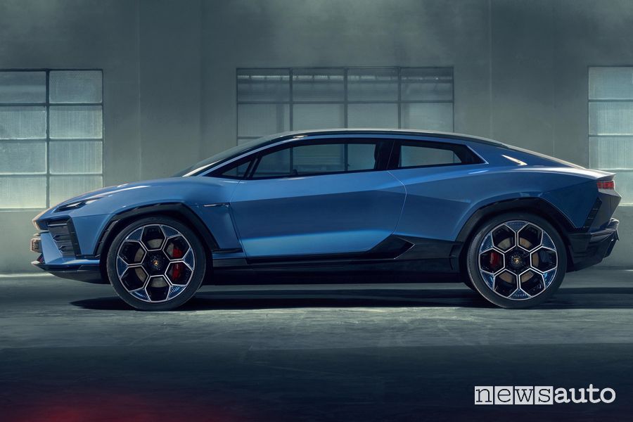 Lamborghini Lanzador concept laterale