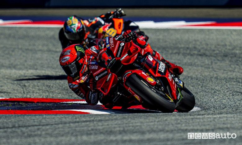 MotoGP classifica gara Austria 2023, risultati e ordine d’arrivo