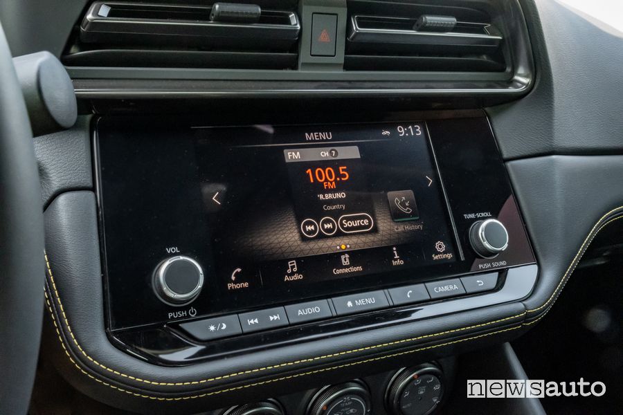 Nissan Z Proto Spec display infotainment