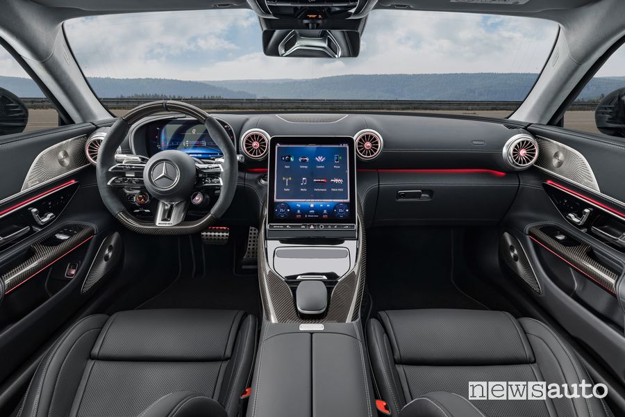 Mercedes-AMG GT 63 4MATIC+ plancia abitacolo
