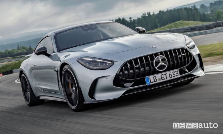 Mercedes-AMG GT 63 4MATIC+ in pista