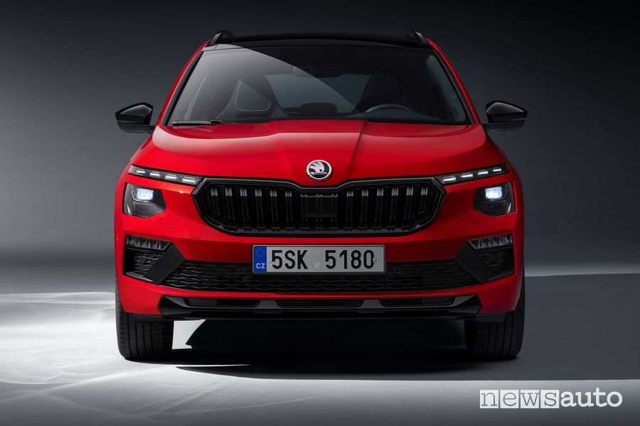 Nuova Skoda Kamiq Monte Carlo frontale