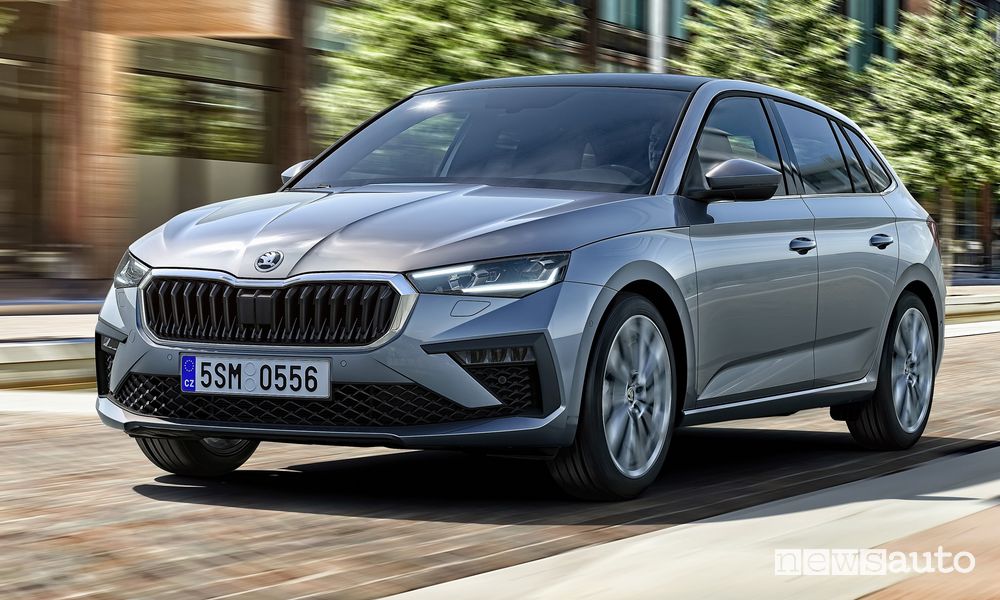 Nuova Skoda Scala su strada