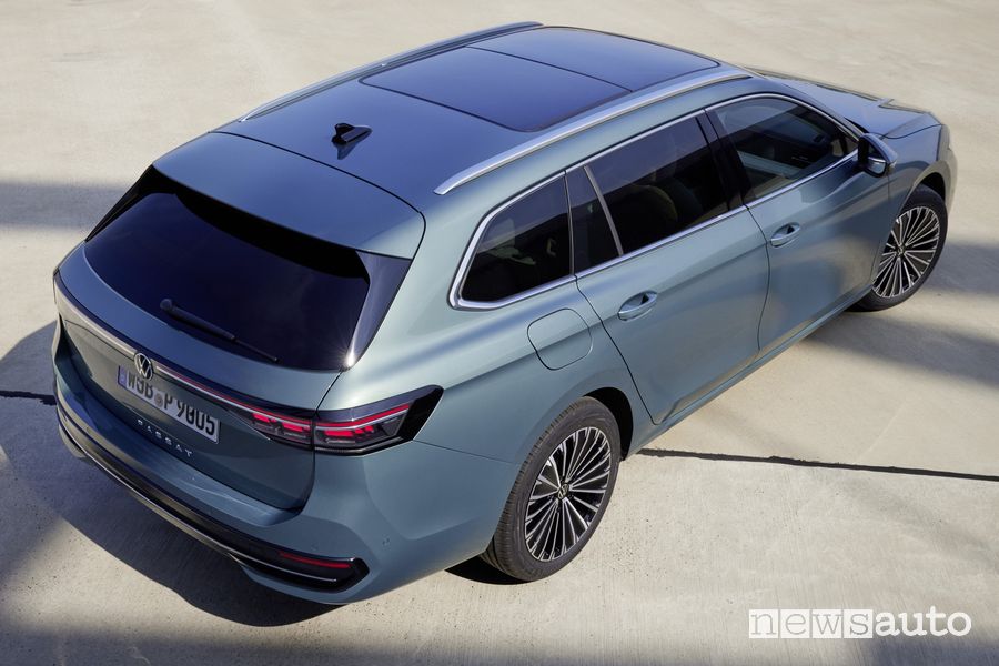 Nuova Volkswagen Passat Variant posteriore 3/4