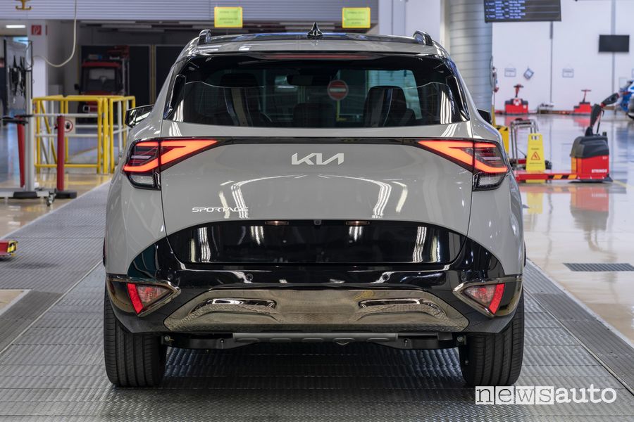 Kia Sportage Special Edition posteriore