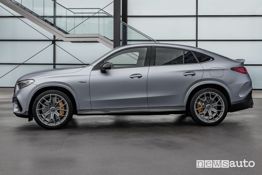 Mercedes-AMG GLC 63 S E Performance Coupé laterale