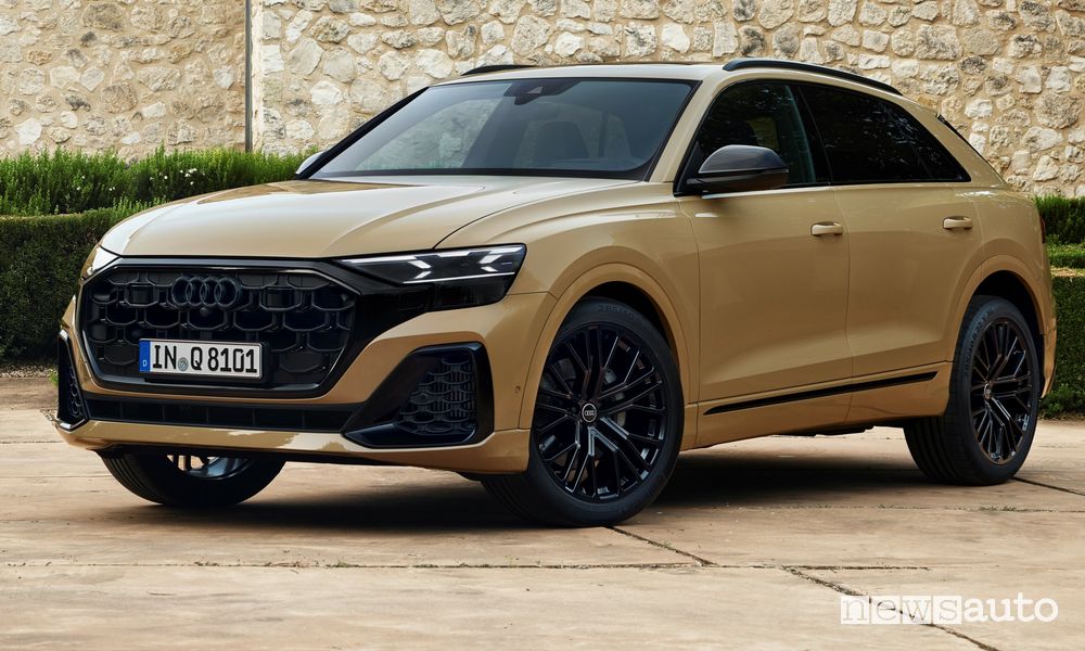 Audi Q8 anteriore 3/4