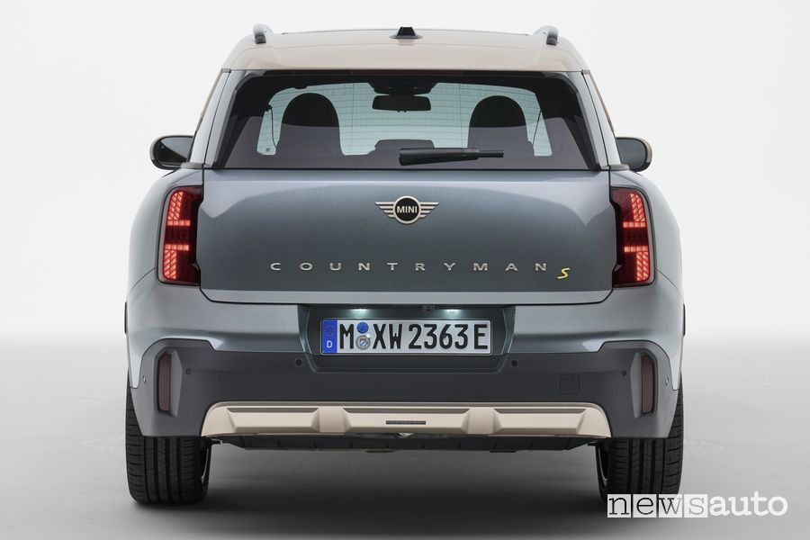Nuova Mini Countryman SE posteriore
