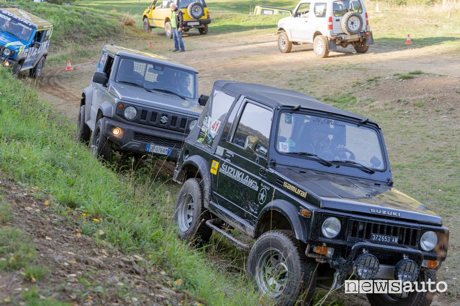 Area off road Raduno Suzuki 4x4 2023 in Garfagnana