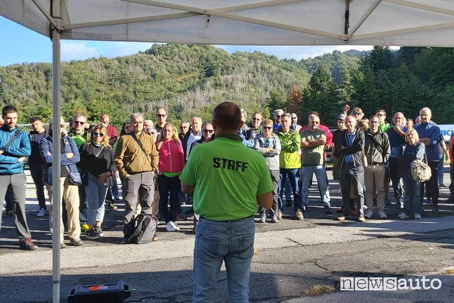 Briefing Raduno Suzuki 4x4 2023 in Garfagnana