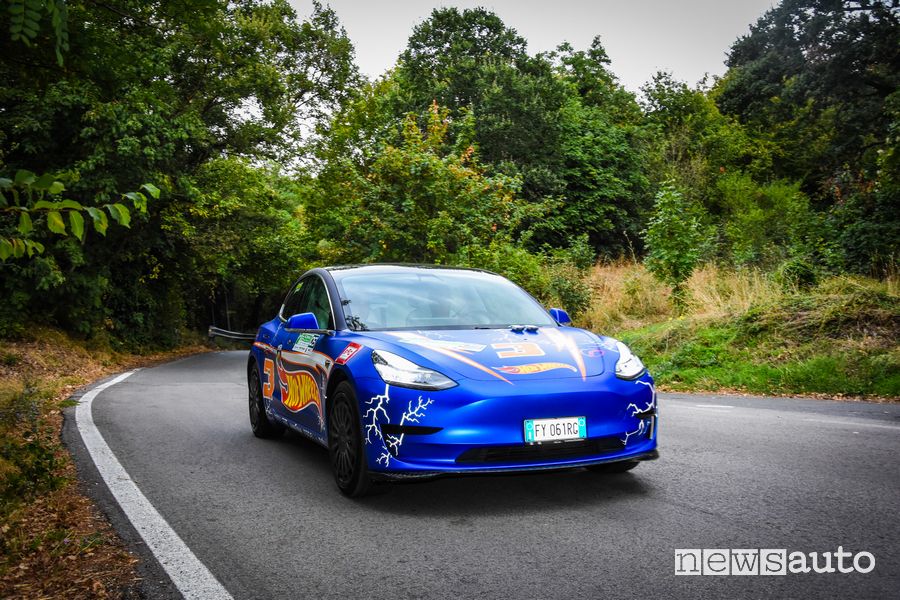 Tesla Model 3 alla Roma Eco Race 2023