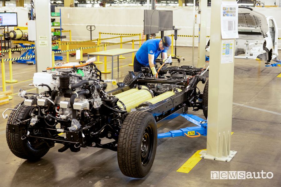 Toyota Hilux Hydrogen elettrico a celle a combustibile di idrogeno
