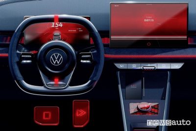 Volkswagen ID. GTI Concept plancia abitacolo
