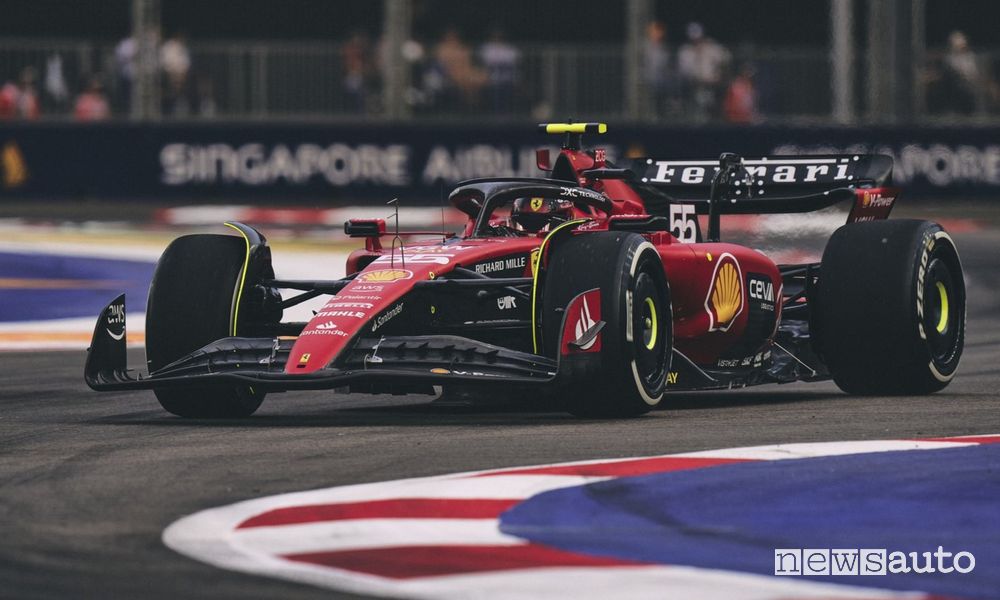 F1 Singapore 2023 vittoria Ferrari
