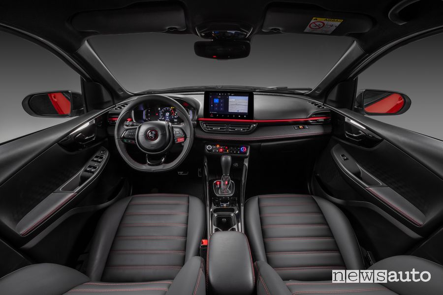 Abarth Fastback plancia abitacolo