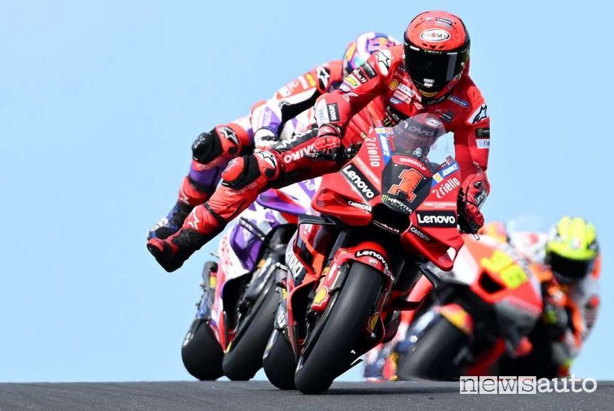 MotoGP gara Australia 2023 Ducati Francesco Bagnaia
