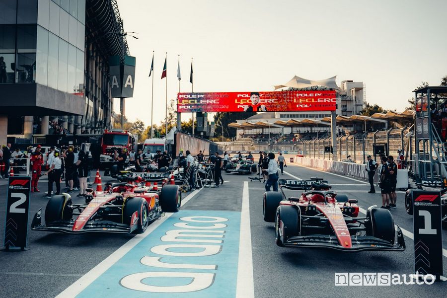 Qualifiche Ferrari pole position Messico Formula 1