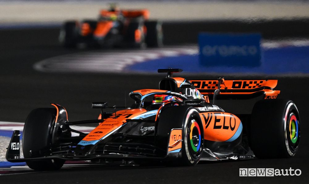 F1 gara Qatar 2023 McLaren Oscar Piastri