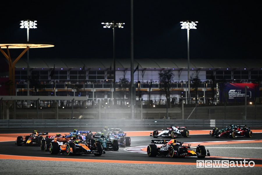 Max Verstappen Red Bull ha dominato di Gp del Qatar F1 2023