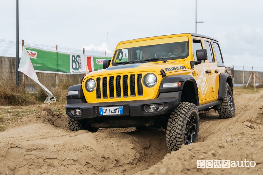 Fiera Internazionale Fuoristrada 2023 test drive area EXP 2