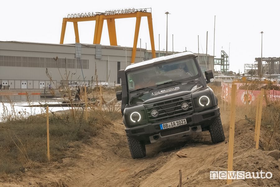 Fiera Internazionale Fuoristrada 2023 test drive area EXP 2