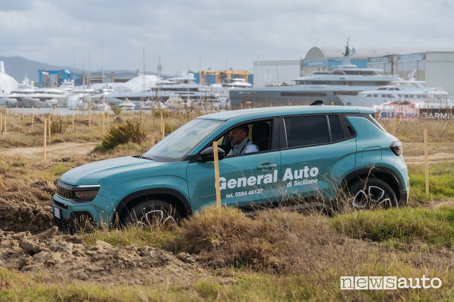 Fiera Internazionale Fuoristrada 2023 test drive area EXP 2