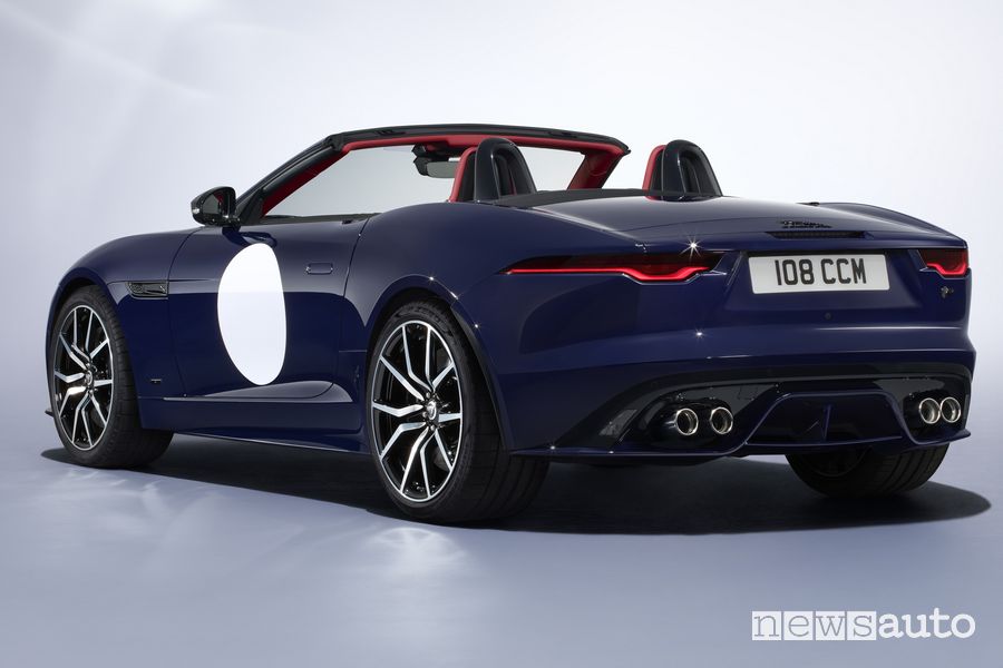 Jaguar F-Type limited edition Convertibile posteriore 3/4