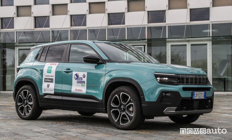 Jeep Avenger Premio Auto Europa 2024
