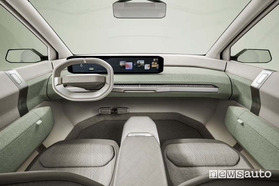 Kia Concept EV3 plancia abitacolo
