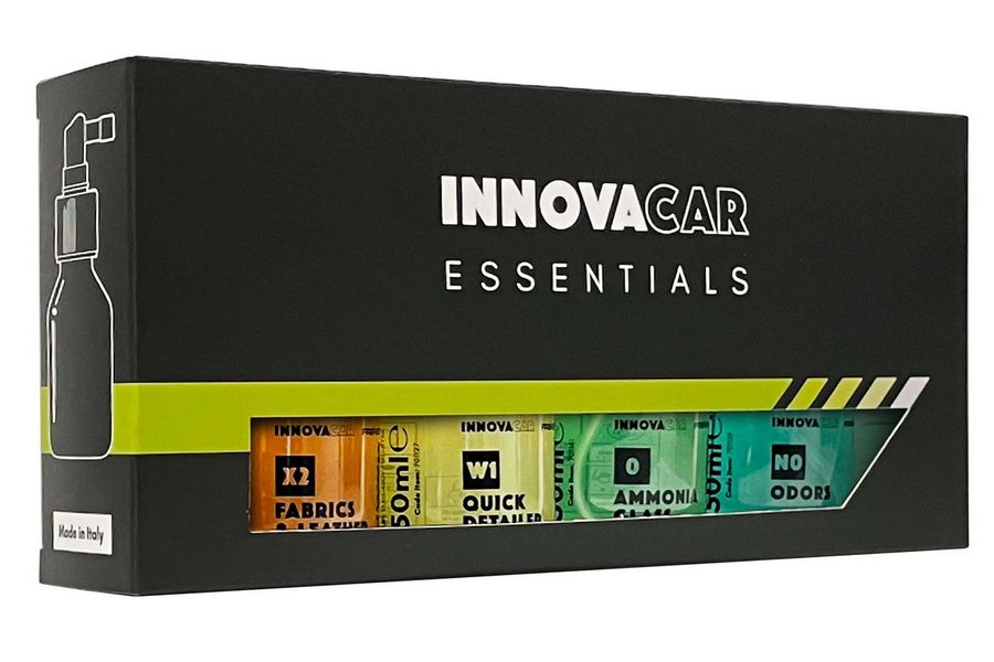 Kit Essentials di Innovacar per il car detailing