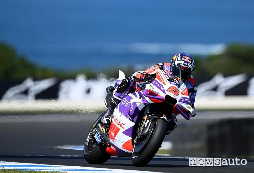MotoGP gara Australia 2023 vittoria Johann Zarco Ducati Pramac