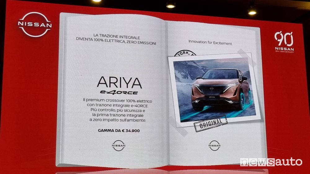 Nissan conferenza stampa 90 anni alla Festa del Cinema di Roma 2023