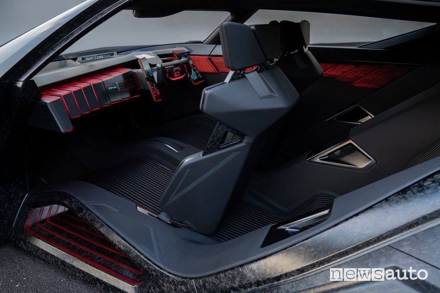 Nissan Hyper Force concept abitacolo