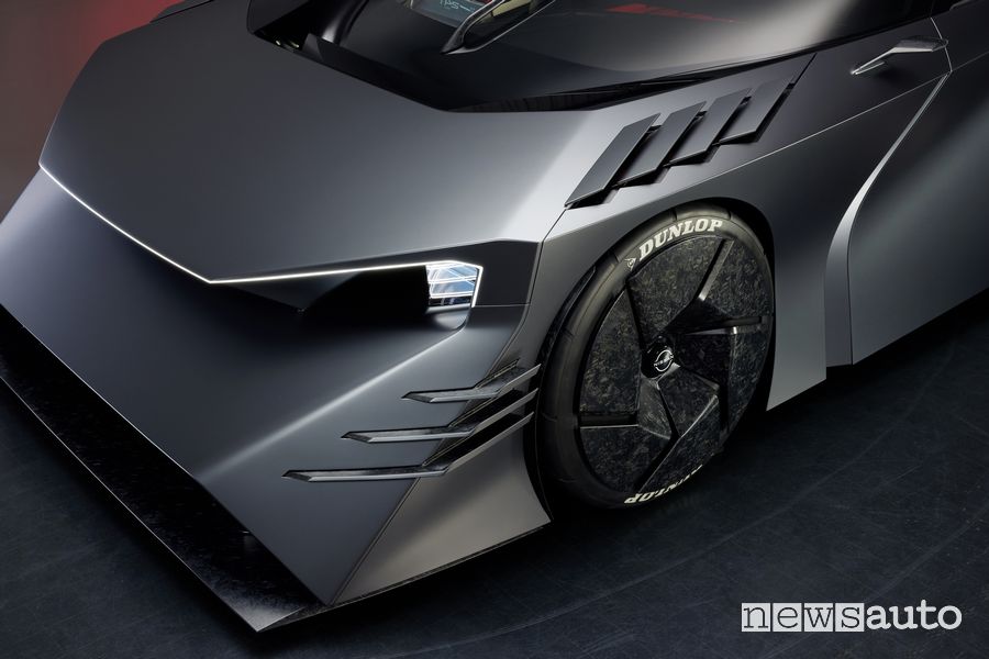 Nissan Hyper Force concept aereodinamica anteriore