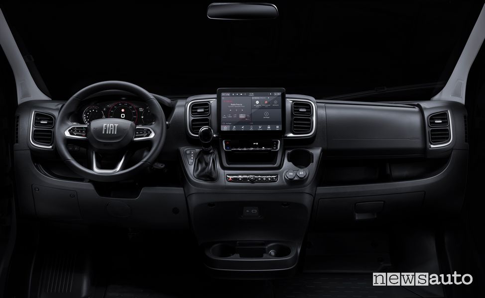 Nuovo Fiat Ducato plancia abitacolo