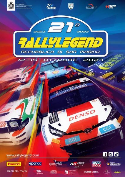 Locandina Rallylegend 2023