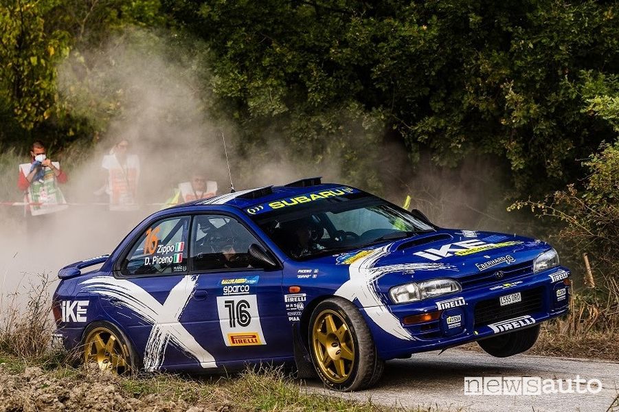 Subaru Impreza tra le auto protagoniste al Rallylegend 2023