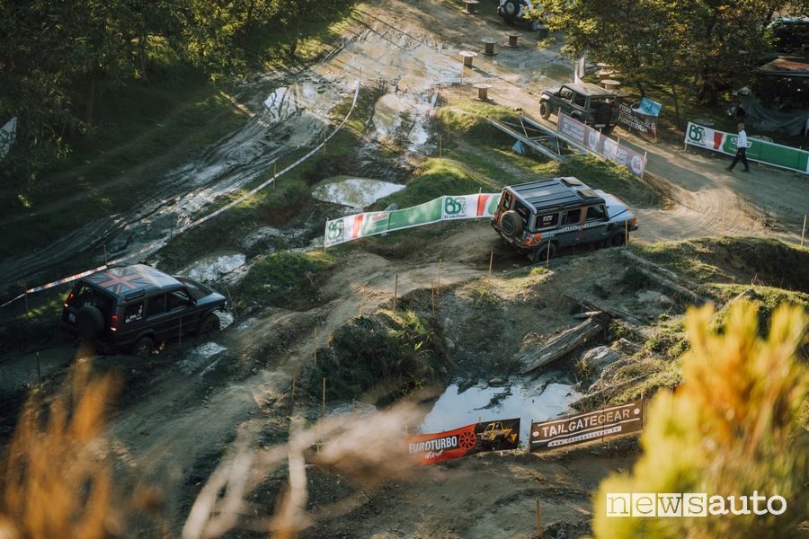 Fiera Internazionale Fuoristrada 2023 area EXP1 con percorsi in off road nel Comune di Massarosa