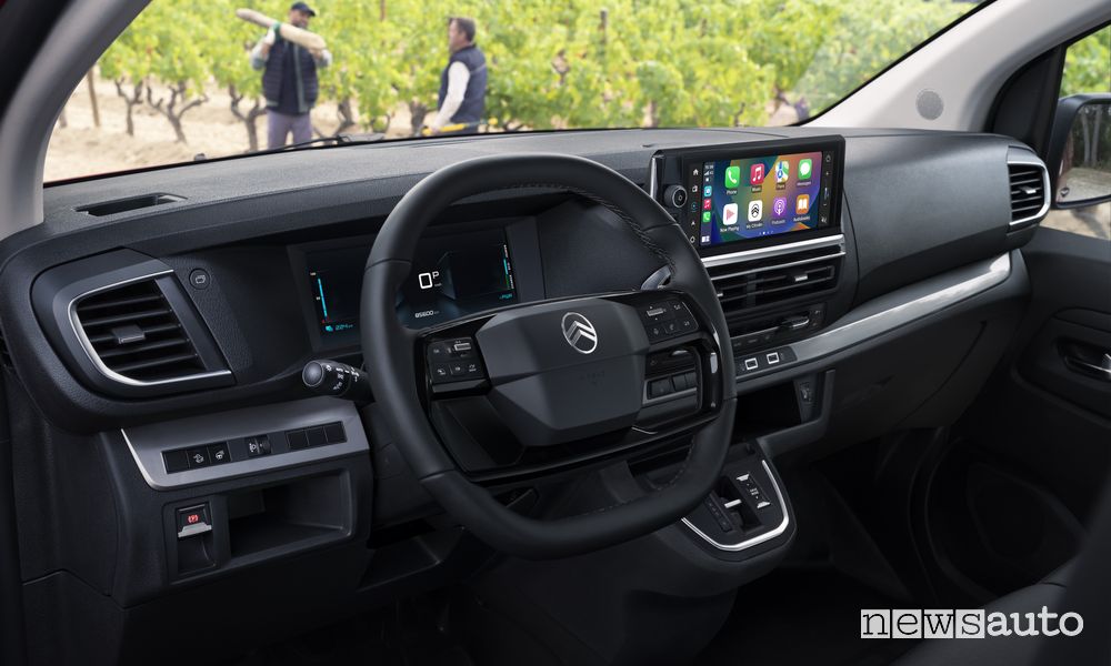 Nuovo Citroen Jumpy plancia